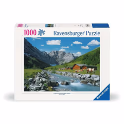 Ravensburger Austrian Mountains 1000 Piece Jigsaw Puzzle for Adults | Unique Pieces | Anti-Glare Surface | FSC Certified Ec ...
