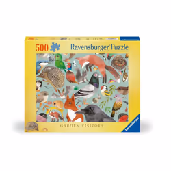 Ravensburger Garden Visitors 500 Piece Jigsaw Puzzle