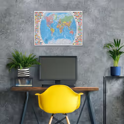Ravensburger Political World Map 1000 Piece Jigsaw Puzzle for Adults - 12000664 - Handcrafted Tooling  Made in Germany  Every Piece Fits Together Perf