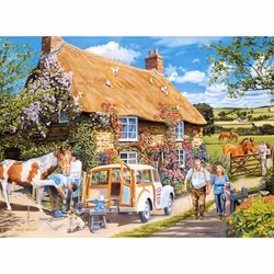 Ravensburger The Country Cottage Jigsaw Puzzle (100 Extra Large XXL Pieces)