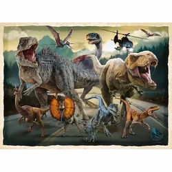 Ravensburger 12001058 puzzle Colour puzzle 200 pc(s) Dinosaurs