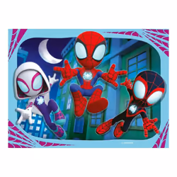 Spidey and His Amazing Friends 4 in a Box Jigsaw Puzzle