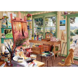 Ravensburger My Haven No.11, The Artist's Shed Jigsaw Puzzle (1000 Pieces)