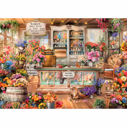 Ravensburger All Seasons Flower Shop Jigsaw Puzzle (1000 Pieces)