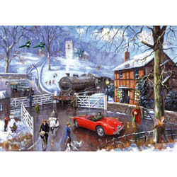 Ravensburger Railway Crossing Jigsaw Puzzle (1000 Pieces)
