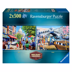 Ravensburger Holiday Memories Jigsaw Puzzles (2x 500 Pieces)