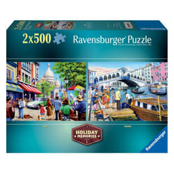 Ravensburger Holiday Memories Jigsaw Puzzles (2x 500 Pieces)
