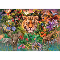 Ravensburger Jungle Tiger Jigsaw Puzzle (1000 Pieces)