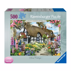 Ravensburger Rose Cottage Jigsaw Puzzle (500 XL Extra Large Pieces)