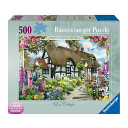 Ravensburger Rose Cottage Jigsaw Puzzle  (500 XL Extra Large Pieces)