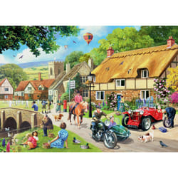 Ravensburger Summer Village Jigsaw Puzzle (500 XL Extra Large Pieces)