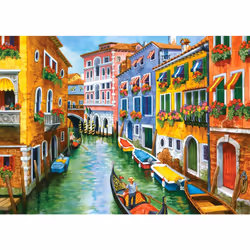 Ravensburger Gondola Ride Jigsaw Puzzle (300 XL Extra Large Pieces)