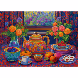 Ravensburger Time for Tea Jigsaw Puzzle (300 XL Extra Large Pieces)