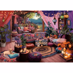 Ravensburger My Haven No.12 Boho Retreat Jigsaw Puzzle (1000 Pieces)