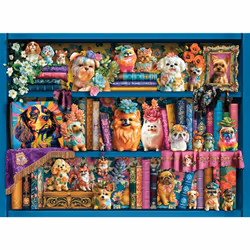 Ravensburger Precious Porcelain Pugs Jigsaw Puzzle (500 Pieces)