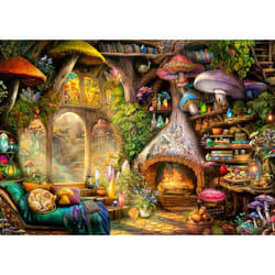 Ravensburger Mushroom Cottage Jigsaw Puzzle (1000 Pieces)