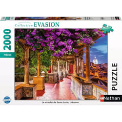 Ravensburger Puzzle 2000 pièces - Le mirador de Santa Luzia, Lisbonne Jigsaw puzzle 2000 pc(s) Flora