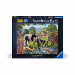 Ravensburger Hadlow Ponies 500 Piece Jigsaw Puzzle