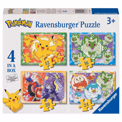 âRavensburger Pokémon 4 in a Box Jigsaw Puzzle