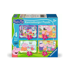 Ravensburger Peppa Pig 4 In A Box Jigsaw Puzzles