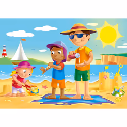 Ravensburger What's The Weather? My First Jigsaw Puzzles for Kids 2 Years Up (2, 3, 4 & 5 Pieces) Educational Toys for Toddlers - EYFS