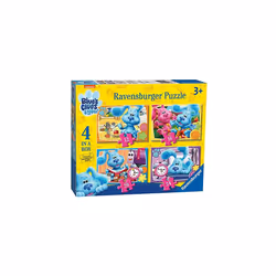 Ravensburger Blue's Clues - 4 in Box (12, 16, 20, 24 Pieces) Jigsaw Puzzles