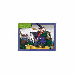 Room on The Broom 4 in Box (12, 16, 20, 24 Piece) Jigsaw Puzzles for Kids Age 3 Years Up - Toys for Children
