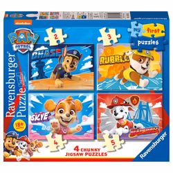 Paw Patrol Toys - My First Jigsaw Puzzles for Toddlers Age 18 Months Up - 2, 3, 4 & 5 Pieces