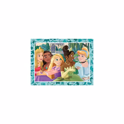 Disney Princess Toys - 4 in a Box Jigsaw Puzzles - 12, 16, 20, 24 Pieces - 2023 Edition
