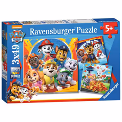 Ravensburger Paw Patrol 3X 49pc Jigsaw Puzzles