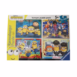 Ravensburger Minions The Rise Of Gru X4 100 Piece Jigsaw Puzzles