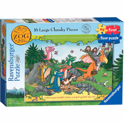 Ravensburger Zog - My First Floor Puzzle - 16 Piece Jigsaw Puzzles for Kids - Educational Toddler Toys Age 24 Months and Up ( ...