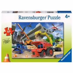 Ravensburger Construction Trucks, 60 pc(s), Vehicles, 4 yr(s)