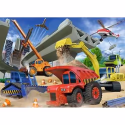 Ravensburger Construction Trucks Jigsaw puzzle 60 pc(s) Vehicles
