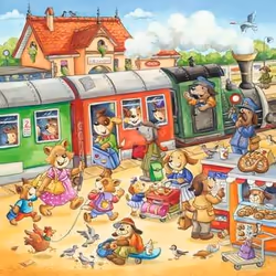 Ravensburger 5249 puzzle Jigsaw puzzle 49 pc(s) Cartoons