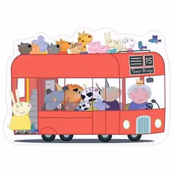 Ravensburger Peppa Pig London Bus Jigsaw puzzle 24 pc(s) Cartoons