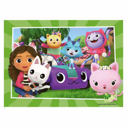 Ravensburger 4 x 42 Piece Gabbys Dollhouse Jigsaw Puzzle