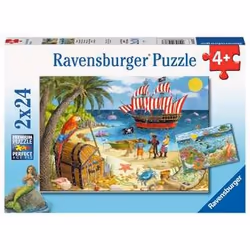 Ravensburger Pirates and Mermaids, 24 pc(s), Cartoons, 4 yr(s)