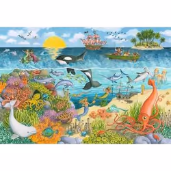 Ravensburger Pirates and Mermaids Jigsaw puzzle 24 pc(s) Cartoons