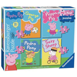 Ravensburger Peppa Pig My First Jigsaw puzzle 2 pc(s) Cartoons