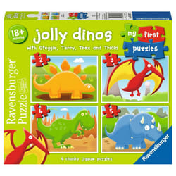 Ravensburger My First Puzzle, Jolly Dinos Jigsaw puzzle 2 pc(s) Dinosaurs