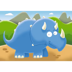 Ravensburger My First Puzzle, Jolly Dinos Jigsaw puzzle 2 pc(s) Dinosaurs - Additional view 5