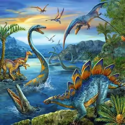 Ravensburger Dinosaur Fascination Jigsaw puzzle 49 pc(s) Dinosaurs