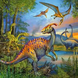 Ravensburger Dinosaur Fascination Jigsaw puzzle 49 pc(s) Dinosaurs - Additional view 4