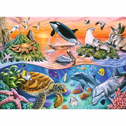 Ravensburger Beautiful Ocean Jigsaw puzzle 100 pc(s) Animals