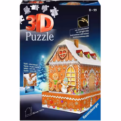 Ravensburger Christmas Gingerbread House Night Edition, 216 pc(s), Buildings, 8 yr(s)