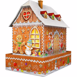 Ravensburger Christmas Gingerbread House Night Edition 3D puzzle 216 pc(s) Buildings