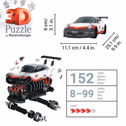Ravensburger 11557 puzzle 3D puzzle 108 pc(s) Vehicles - Additional view 4