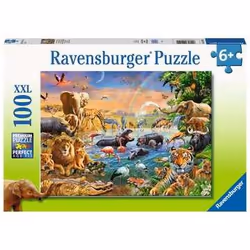 Ravensburger Savannah Jungle Waterhole, 100 pc(s), Animals, 6 yr(s)