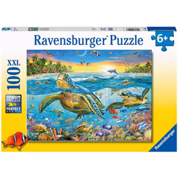 Ravensburger Swim with Sea Turtles XXL, 100 pc(s), Flora & fauna, 6 yr(s)